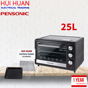 Pensonic 25L Electric Oven | PEO-2511 Grill Oven Toaster Ketuhar Elektrik 电烤箱