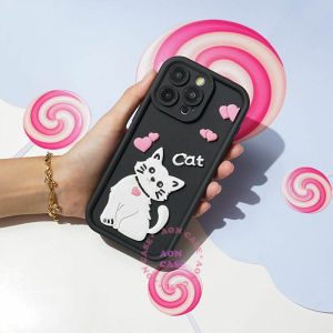Casing HP CUTE CAT 3D For Redmi - A3 13T NOTE 13 NOTE 13 PRO 13C 12 NOTE 12  POCO C40 12C 9C-3D27