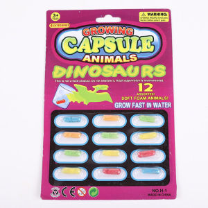YF 12PCS/Set Unicorn mermaid Children Soaking Water Expands Grows Capsule Toys Dinosaur Marine Personality Puzzle Toys FY