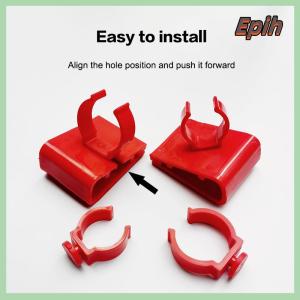 [Epih] Aquarium LED Light Holder Water Pipe Hose Mount Bracket Fixed Clip Fish Tank Hose Clamp Submersible Fish Tank Accessories