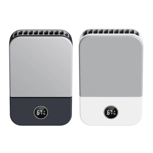 Small USB Rechargeable Fan Waist Clip Fan Small Travel Fan Cooling Fan ABS Texture for Commuting Exercising or Relaxing