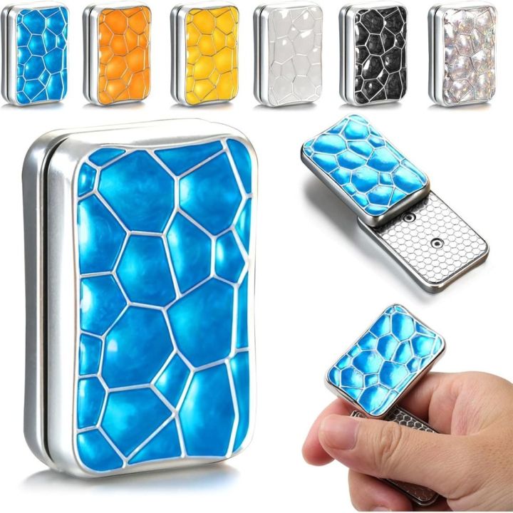 PICKIT Giảm căng thẳng Con quay EDC hình khối nước Giải nén Không giới ...