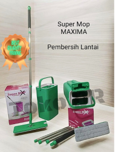 Super Mop / Pembersih Lantai  / Bolde / stainless