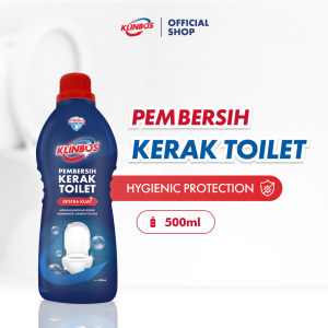 Klinbos Pembersih Toilet Dengan Hygienic Protection Ampuh Angkat Kerak dan Lawan Bau Tak Sedap