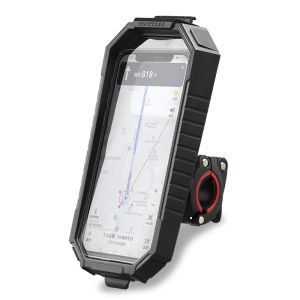 【Tiba dalam 3 hari】 rockbros 360 ° pemegang telefon basikal kalis air berputar pelepasan cepat basikal elektrik pemegang telefon motosikal kalis air Anti-drop pemegang telefon