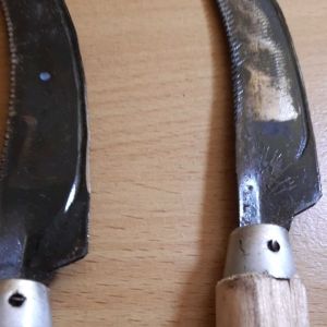 2pcs sabit bergerigisabit panen padi