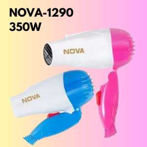 HAIRDRYER LIPAT MINI NOVA NV-1290/HAIR DRYER MINI LIPAT NOVA/PENGERING RAMBUT MINI LIPAT NOVA/HAIR DRYER NOVA