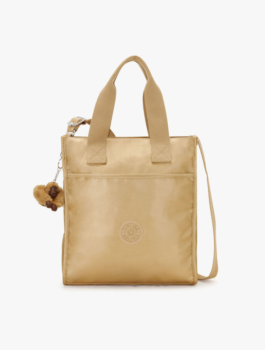 KIPLING Tote Bags INARA M Bronze Metallic Lazada Indonesia
