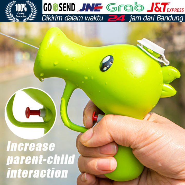 Mainan Pistol Air Tembak Anak Water Gun Model Plants VS Zombies Peashooter
