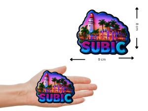 Travel SUBIC Stunning magnets. Beautiful Art Lasting Memories Souvenir