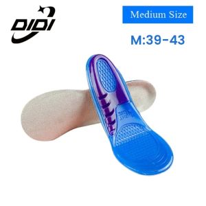 DIDI 1 Pair Orthotic Insole Arch Support Shoe Pad Sport Silica Gel Insole Soft Elastic Shoe Insoles Cushioing