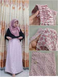 Rok Korean Style Rok Kerja Panjang Wanita Ainahijab