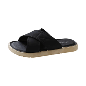 Korean girls new slippers women summer cross with simple non-slip slippers Walking Shoes Footwear parisian sandal