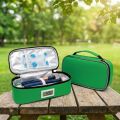 MMLUCK LED Temperature Display Insulin Cooling Bag Waterproof Wear-resistant Medicine Storage Case Practical Dust-proof Medicine Travel Cooler Diabetes Medicine. 