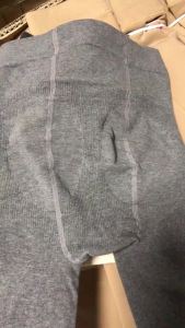 600d Mùa Xuân Và Mùa Thu Săn Chắc Chân Siêu Nhỏ Áp Lực Cotton Sọc Dọc Tất Lót Trong Quần Lót Nhung Trẻ Em Nữ Màu Trắng Yến Mạch