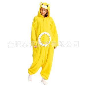 Pokemon Cartoon  Pajama Love Bear Care Bears Blue Dark Clouds Bear Halloween Costume Leisure Pajamas
