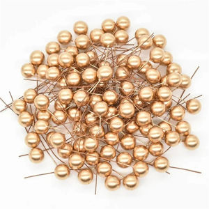 \ud83c\udf84Ready Stock\ud83c\udf841000Pcs Mini Artificial Flower Fruit Stamens Cherry Christmas Plastic Pearl Berries for Wedding DIY Gift Box Decorated Wreaths