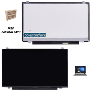 Layar LCD Zyrex W243HU monitor panel screen