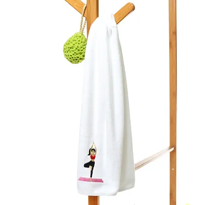 Sports Towel Gym Quick-Drying Absorbent Lint-Free Lengthen Towel Men and Women Outdoor Running Sweat-Absorbing Towel