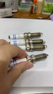 ( 100% PORSCHE GERMANY )  (USED) 0PB905612 SPARK PLUG SET  PORSCHE CAYMAN BOXSTER 718 2.0 2.5 / CARRERA 911 991 3.0