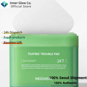Mediheal Teatree Acne Toner Pad 100Pads– Instant Soothing & Oil Control & Acne & Redness & Calming