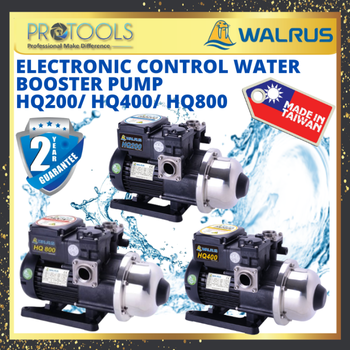 WALRUS Electronic Control Water Booster Pump Low Noise Constant