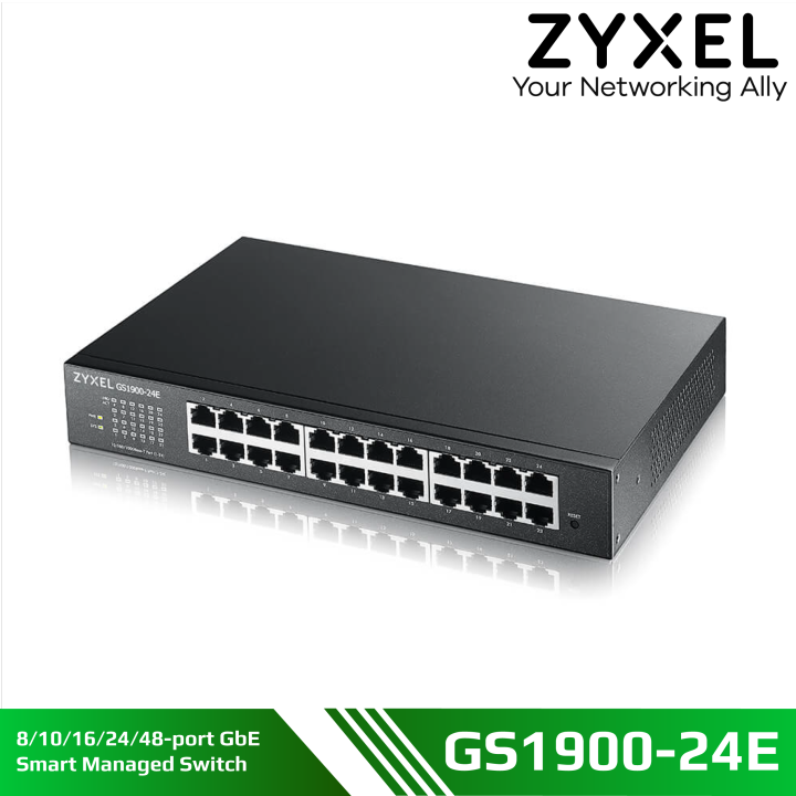 Zyxel GS190024E / GS190024 / GS190024HPEU101F 24 Port GbE L2 Smart