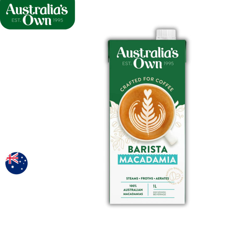 Australias Own Barista Macadamia Milk 1l Lazada