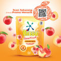 Rinso SensiFresh Detergent Cair Deterjen Wangi Segar 48 Jam Japanese Peach 360 ML. 