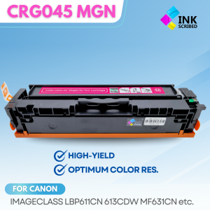 INKSCRIBED CRG-045 CRG045 Canon 045 Compatible Toner Cartridge imageclass MF635CX MF633CDW MF631CN LBP613CDW LBP611CN