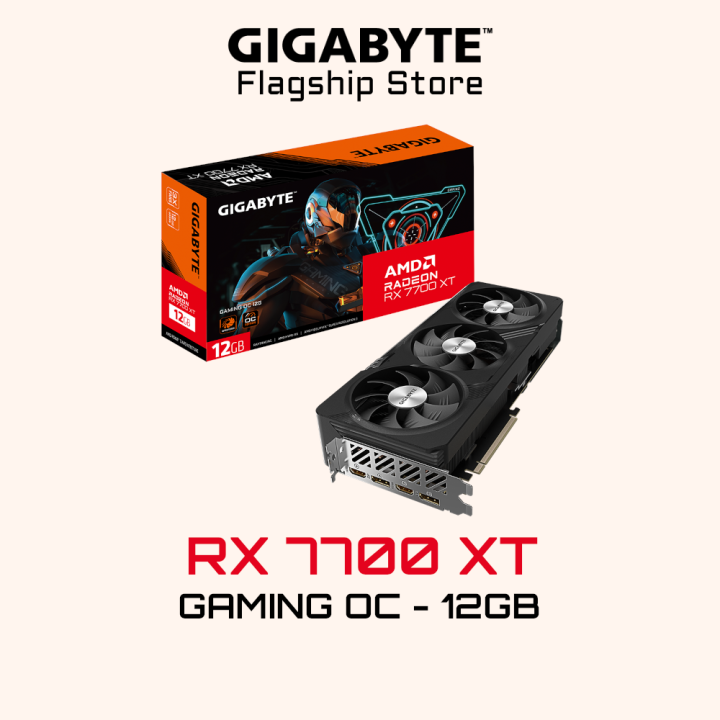 GIGABYTE Radeon™ RX 7700 XT GAMING OC 12G 12GB RADEON GAMING GRAPHICS