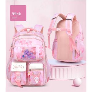 Tas Sekolah Anak Perempuan Premium Tas Ransel Kulkas Anak Kuromi SD SMP SMA Girl Bag