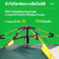 เต้นท์ เต้นสนามกันฝน เต็นท์แค้มปิ้ง นอน 3 4 คน เต้นกางอัตโนมั กันน้ำฝน กันแดด พื้นที่ขนาดใหญ่ เต้นท์สนาม 4–5 คน หน้าต่าง5ช่อง อากาศถ่ายเท. 