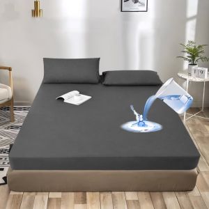 ผ้าปูที่นอน6ฟุต/5ฟุต/3.5ฟุต/3ฟุต ผ้าปูที่นอนกันน้ำ  กันน้ำ100% ผ้าปูที่นอน กันน้ํา คุณภาพพรีเมี่ยม TPU กันน้ํา