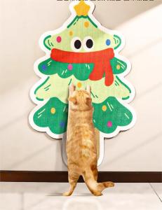 bàn cào móng dán tường cho mèo yêu xả stress và decor cho nhà xinh thêm - T3 PETS SHOP