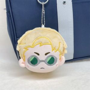 Anime Gojo Suguru Nanami Plush Doll Keychain Jujutsu Kaisen Anime Peripheral Stuffed Toys Backpack Charm Toy Keychain Pendant Boy and Girl Birthday Gifts