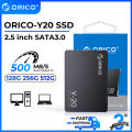 ORICO 2.5 Inch 7mm SSD 128GB 256GB 512GB 1TB 2TB 4TB SATA 3 Internal Solid State Drive For Desktop Notebook Laptop. 