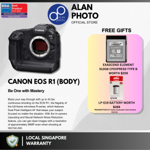 Canon EOS R1 Mirrorless Camera | Canon Singapore Warranty