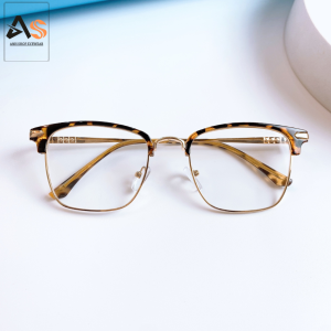 [3-5/8 Hoàn Tiền 25%] Gọng kính vuông nam nữ đeo sang trọng lịch lãm thời trang 9314A