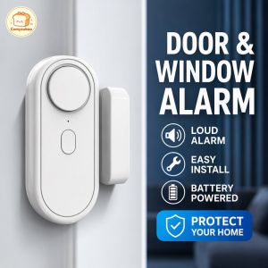 Wireless Door Window Entry Alarm Sensor 5 Smart Modes Burglar Alarm System Anti Theft Doorbell Reminder For Home Shop