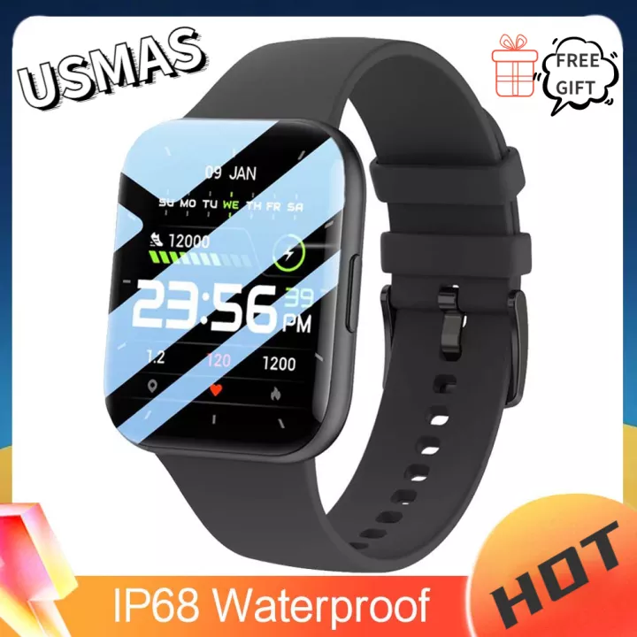 XlAOMl New Men Women Smartwatch Wristwatch P25 IP68 Waterproof