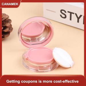 【CANAMEK】 Hồng Mini Đệm Không Khí Nền Tảng Tự Làm Hộp Rỗng Hộp Phun Với Gương Cho BB Kem Mỹ Phẩm Container Trang Điểm Trường Hợp Chăm Sóc Da