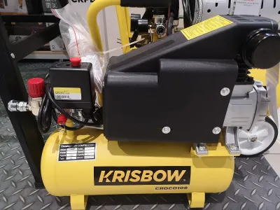 Krisbow Kompresor Angin Listrik 1HP tanki 8Liter