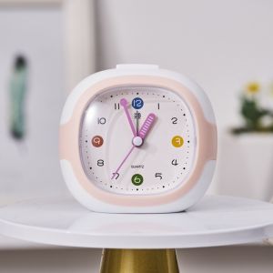 Aoduoyaya Silent Alarm Clock Jam Loceng Meja Night Light Luminous Electronic Tabletop Clock Student Learning