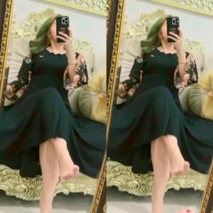 Dress Wanita Viona Katun Rayon Busui