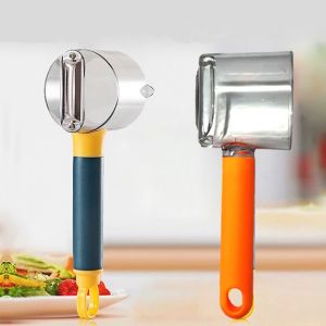 Set 5 Món Dao Đa Năng Cắt Gọt Vỏ Trái Cây Thái Sợi Đánh Vảy Cá- Bộ Dụng Cụ Nạo Bào Rau Củ Quả Chất Liệu Inox Khô
