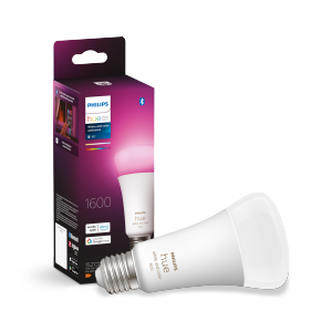 Philips Hue High Brightness E27 Smart Bulb - 1600 Lumens | Choose from White Ambience OR White & Color Ambience | Bluetooth & Zigbee Compatible (Hue Bridge Optional) Works with Alexa & Google Assistant