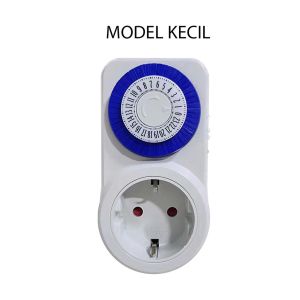 Stop Kontak Timer Manual 24 hours / 24 Jam