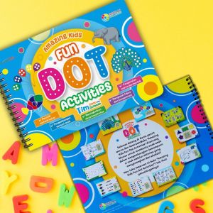 Amazing Kids Fun Dot Activities - Buku Aktivitas Usia 3+ [Pustaka Hulwah x Bacaan Media]