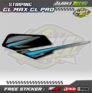 STRIPING VARIASI HONDA GL PRO - GL MAX / STICKER LIST VARIASI MOTOR HONDA GL PRO - GL MAX